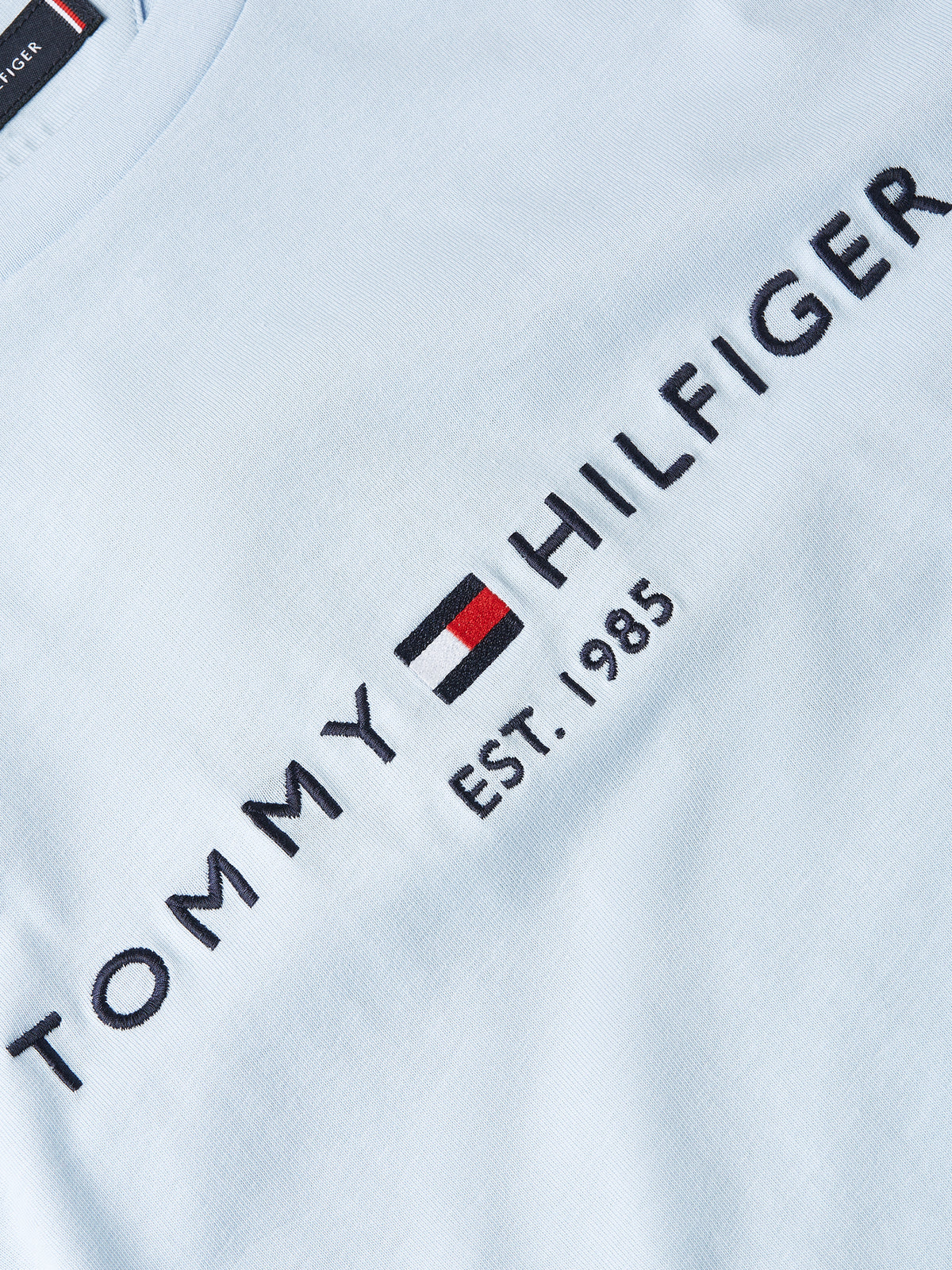 Tommy Hilfiger Logo T-Shirt – Light Blue