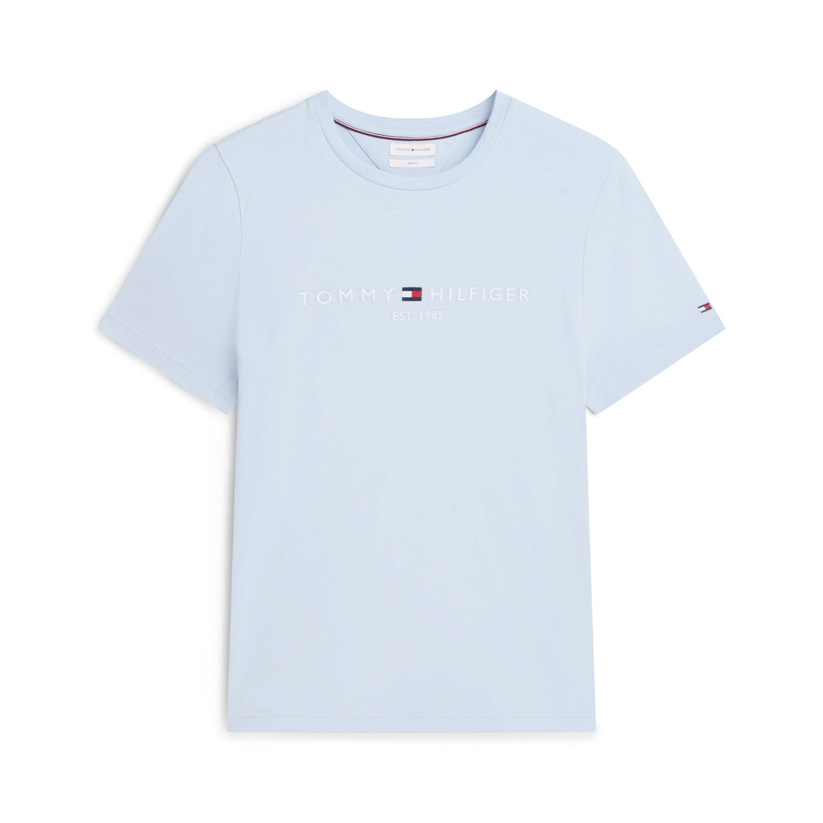 Tommy Hilfiger Logo T-Shirt – Light Blue