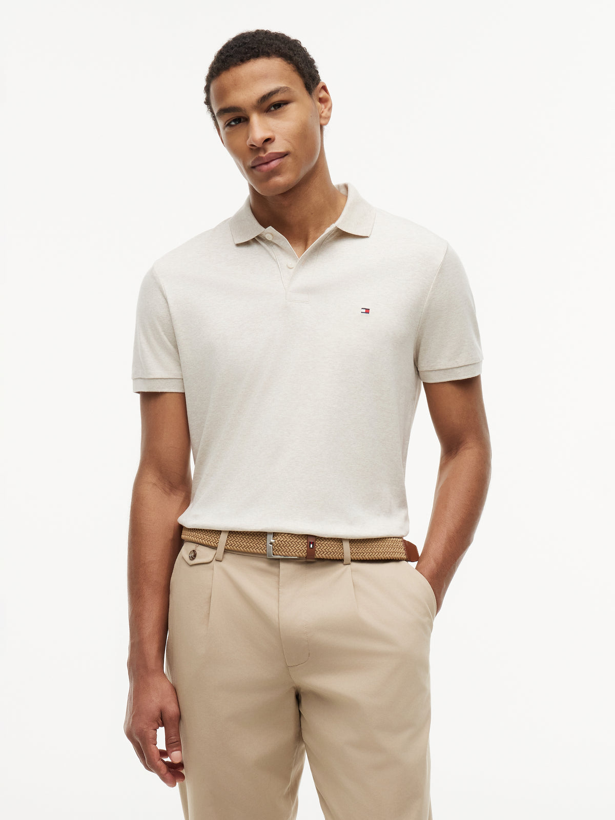 liquid cotton polo