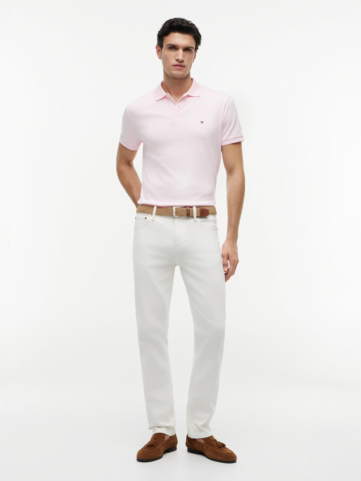liquid cotton polo