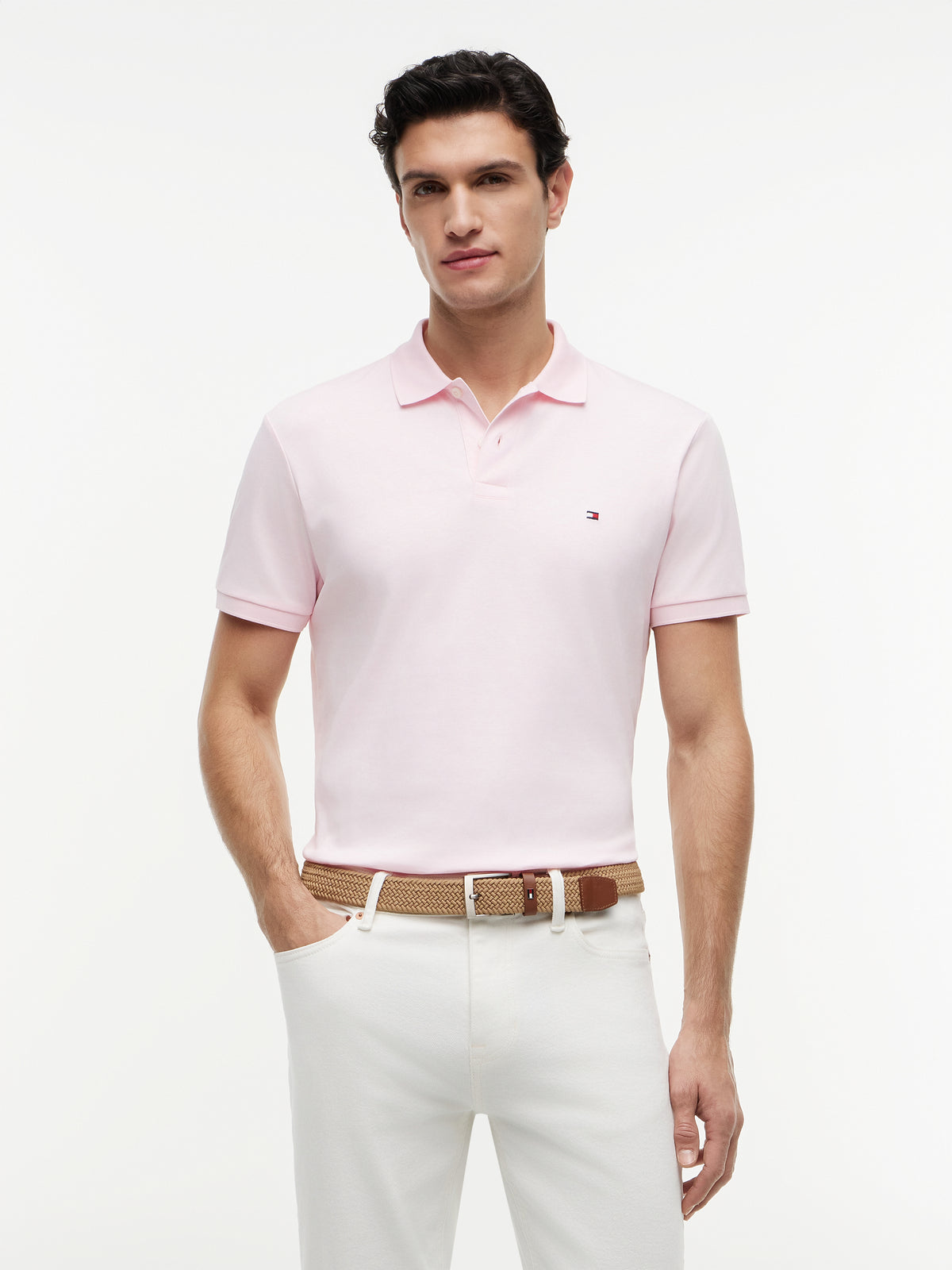 liquid cotton polo