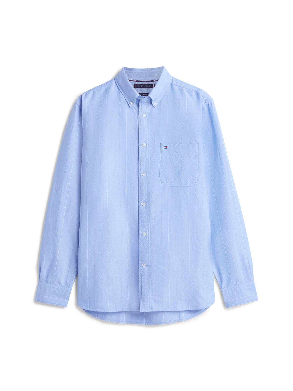 Heritage Oxford Pin Stripe Shirt blue
