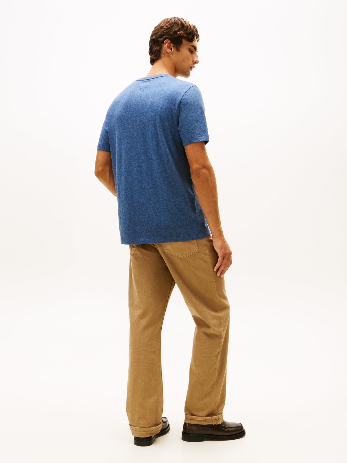 Essential Reg Fit Heather T-shirt Aegean sea heather