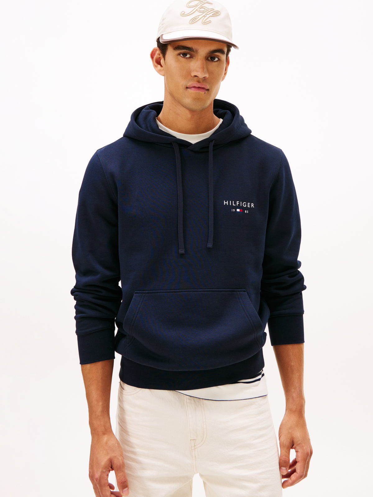 Brand Love Small Hilfiger Hoodie Navy