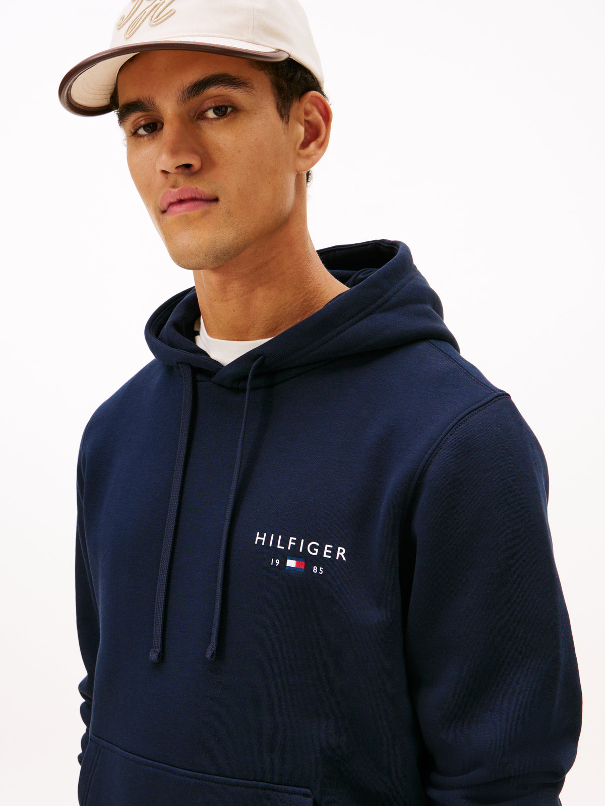 Brand Love Small Hilfiger Hoodie Navy