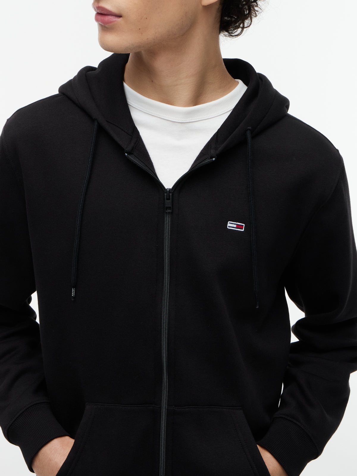 TJM flag zip hood