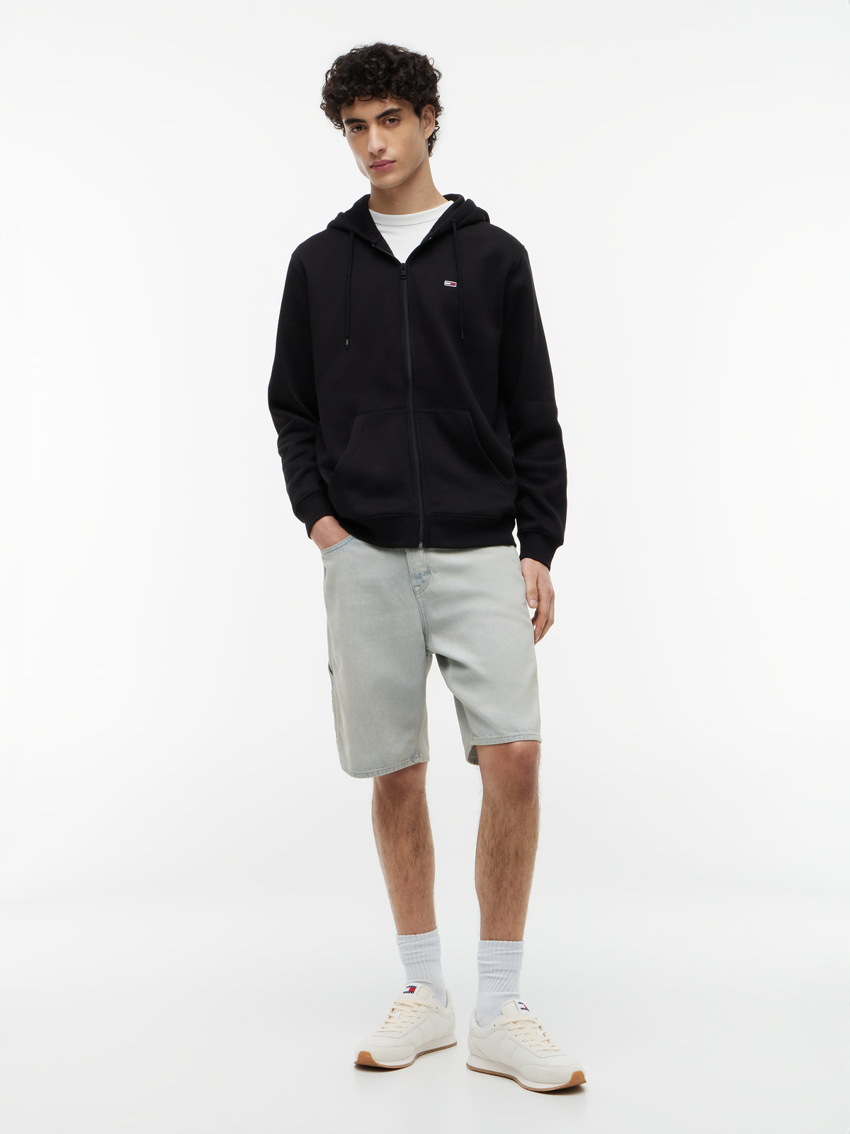 TJM flag zip hood