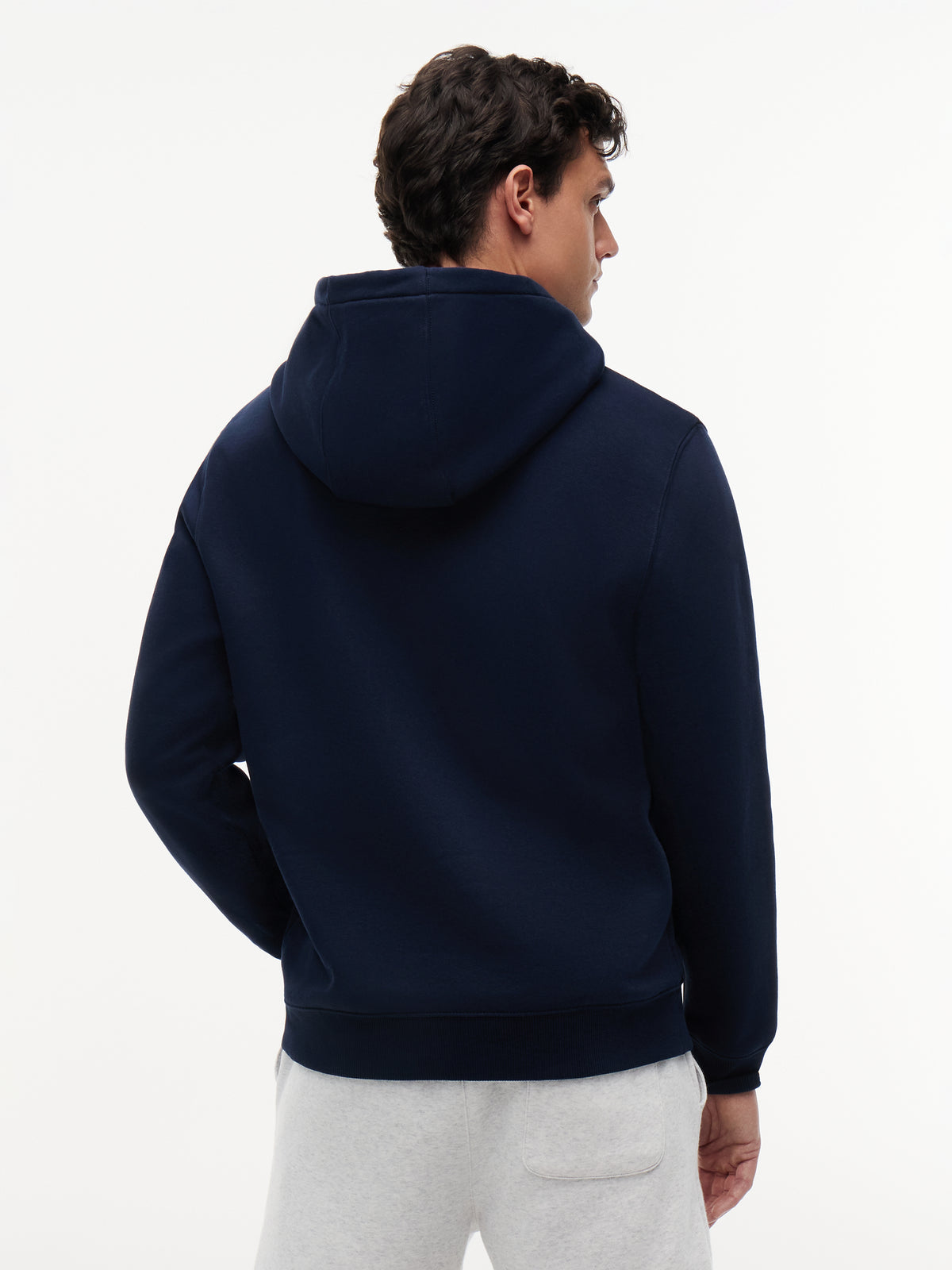 Tommy Jeans Flag Fleece Hoodie – Navy