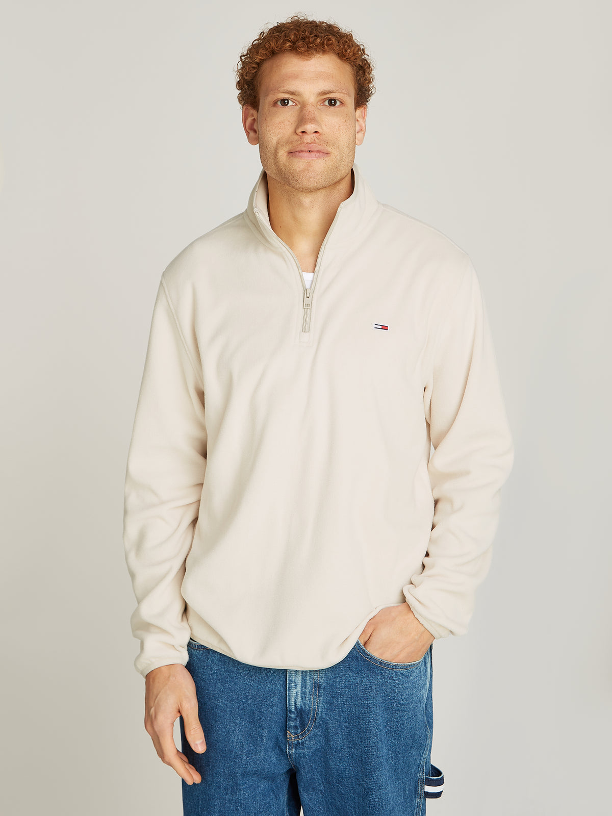 Tommy Jeans flag polar 1 4 Saville Menswear