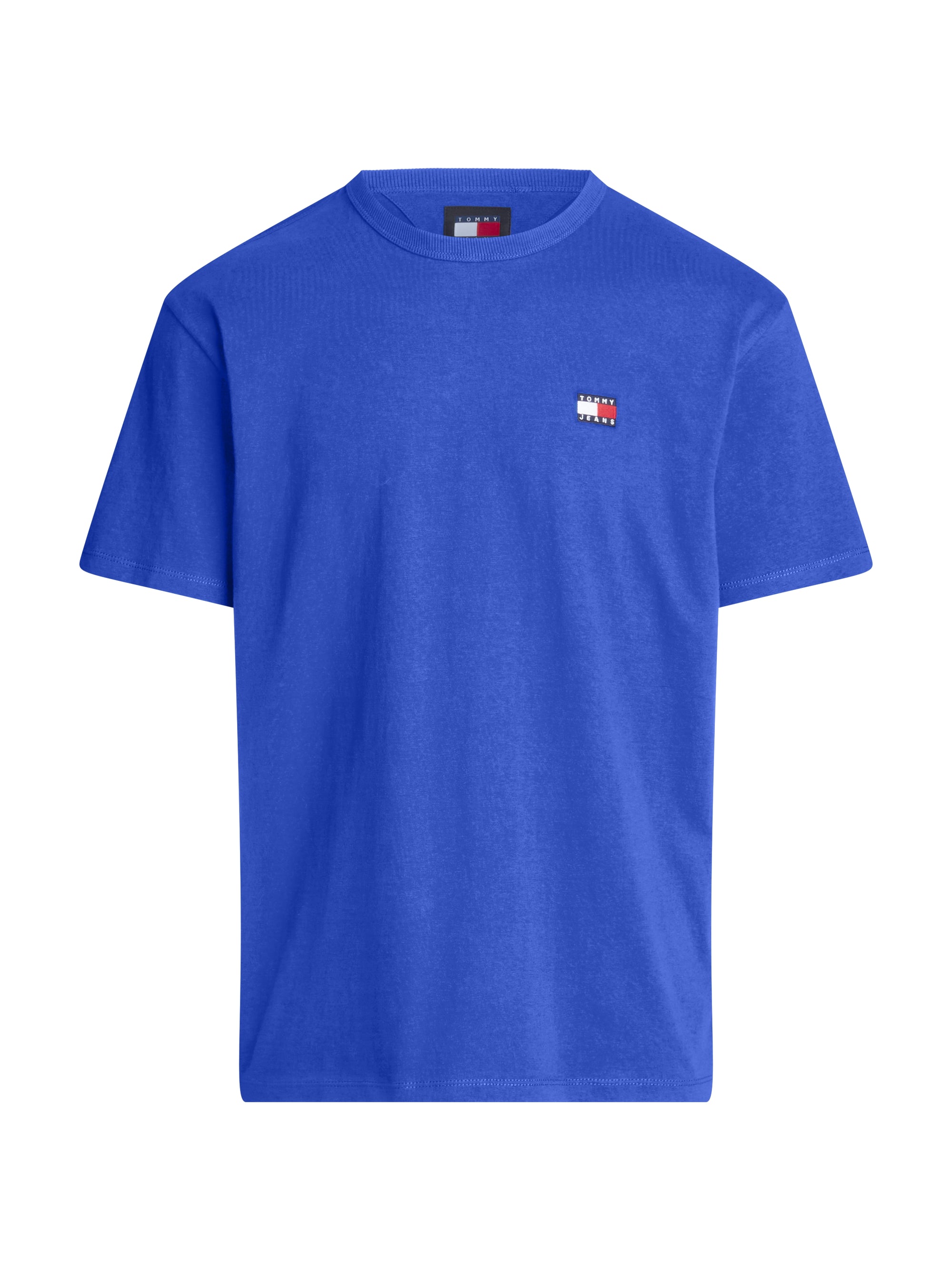 Tommy Jeans - badge tee, short sleeve tops-crew neck t-shirt  Blue