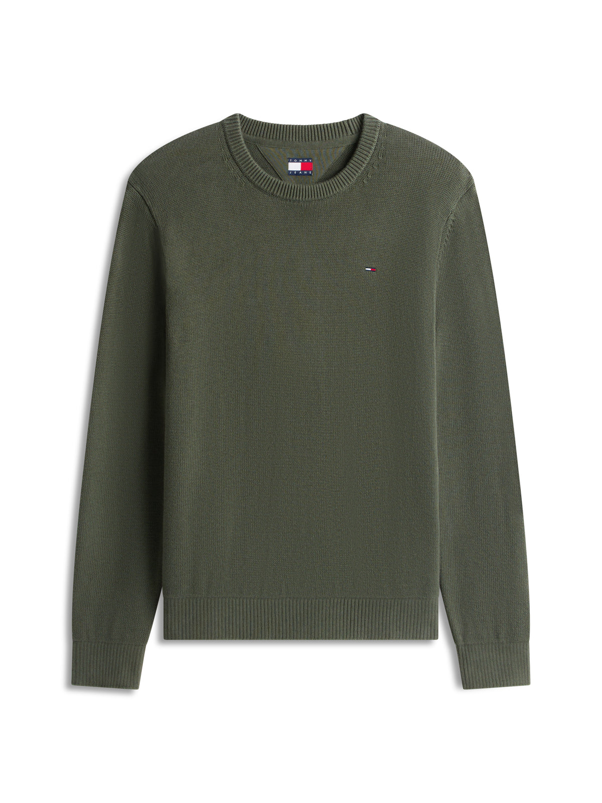 TJM Slim Sweater in pewter green