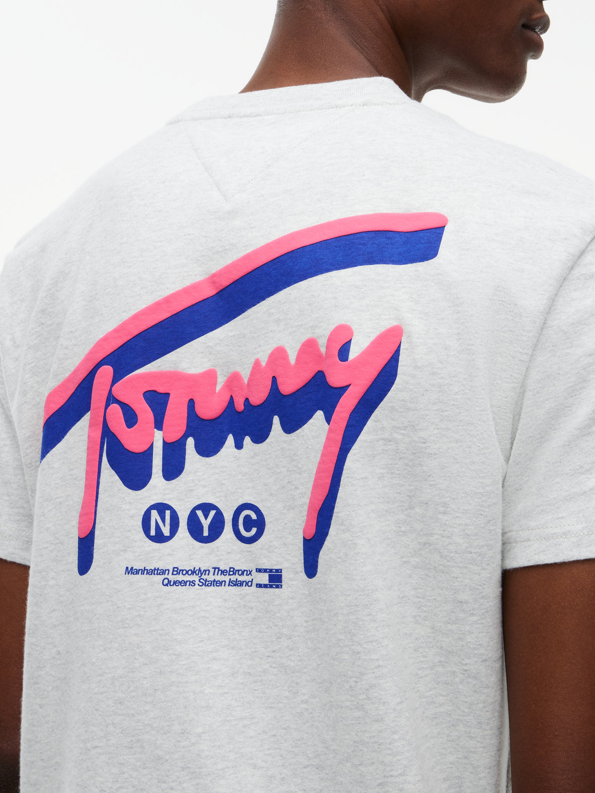 reg sign back print tee