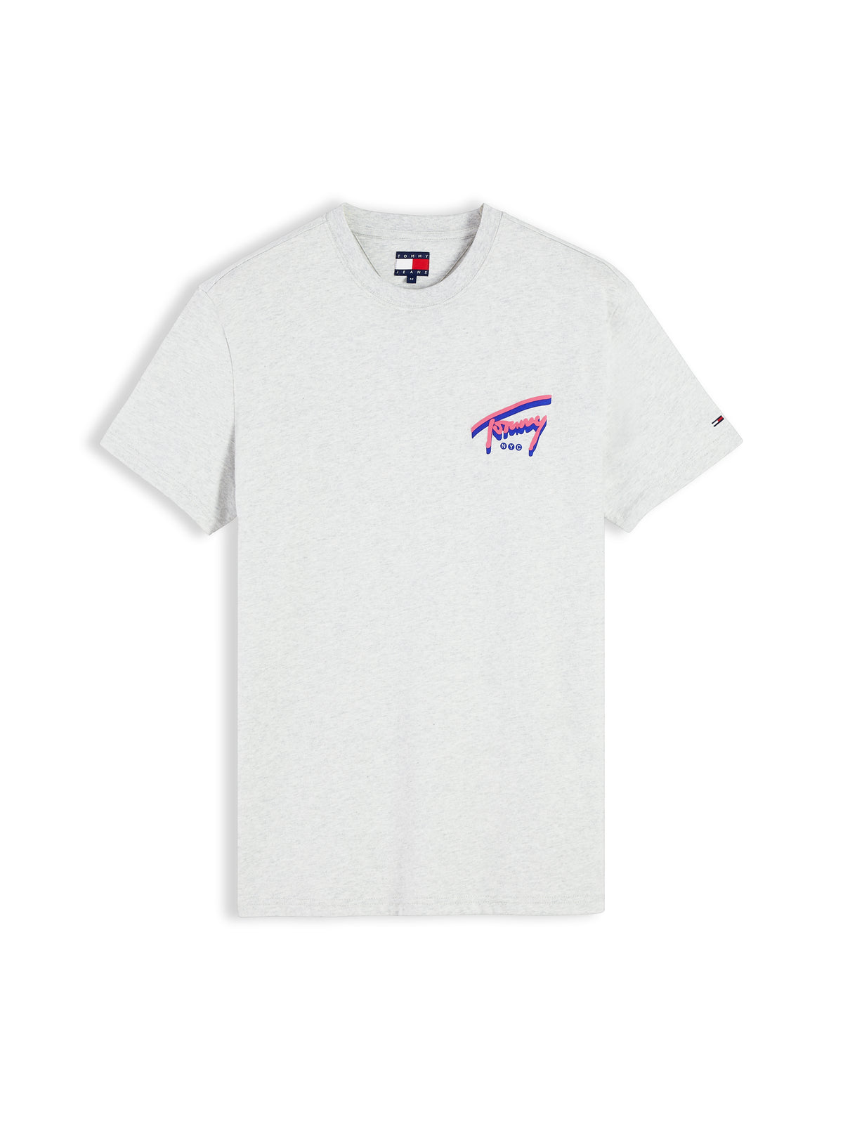 reg sign back print tee