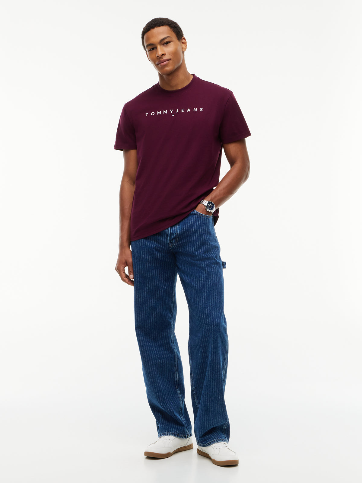 TJM Reg Linear Logo Tee