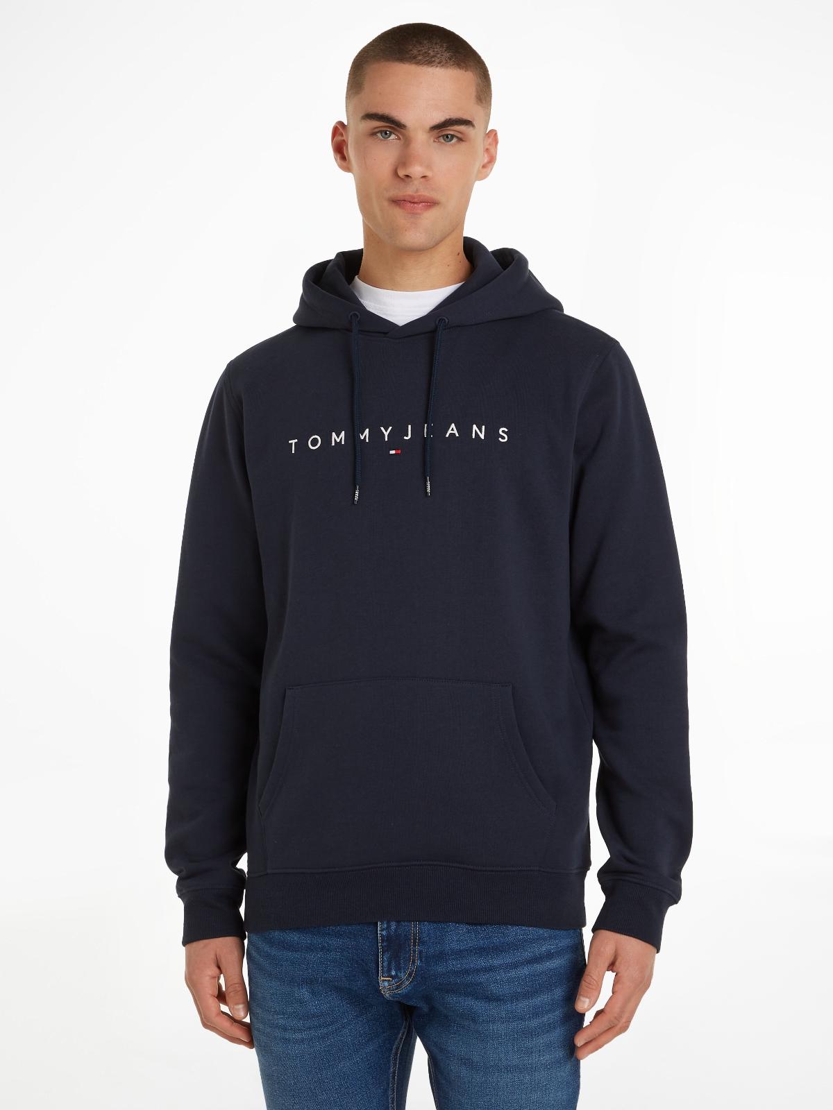 Linear logo hoodie