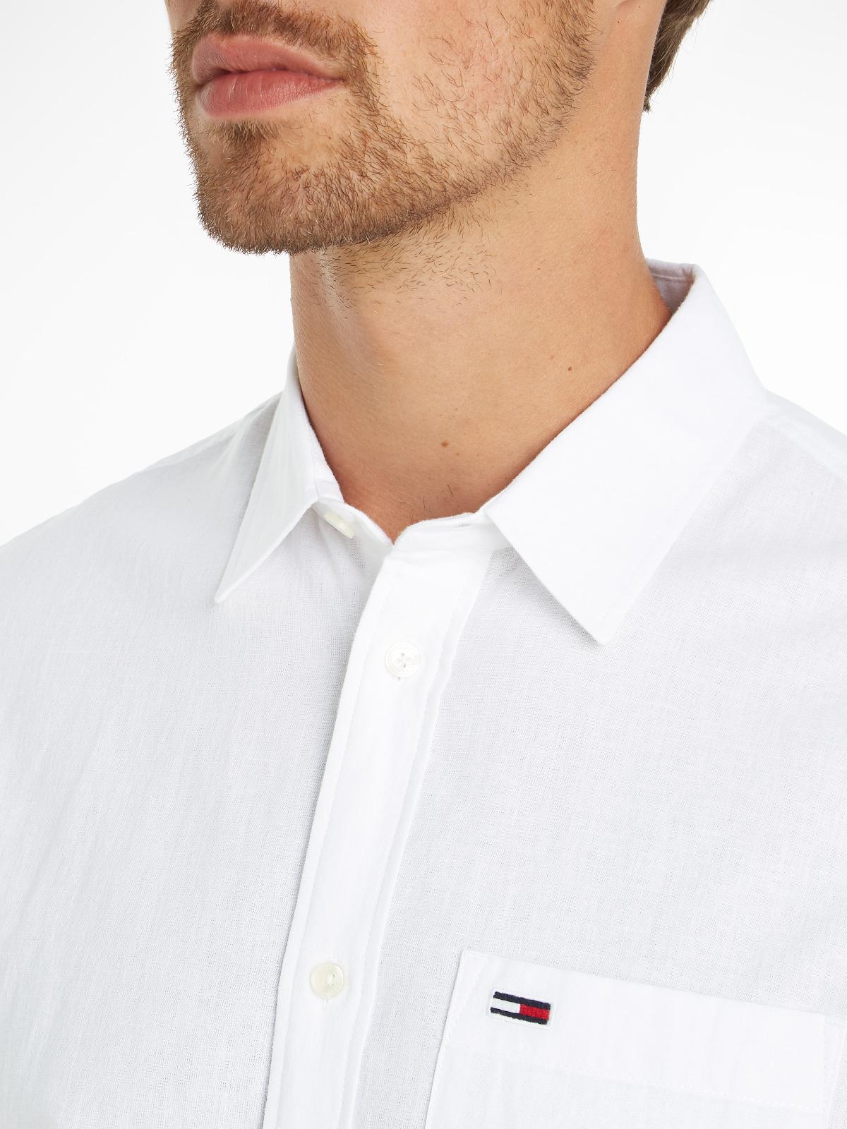 TJM Reg Linen Blend Shirt