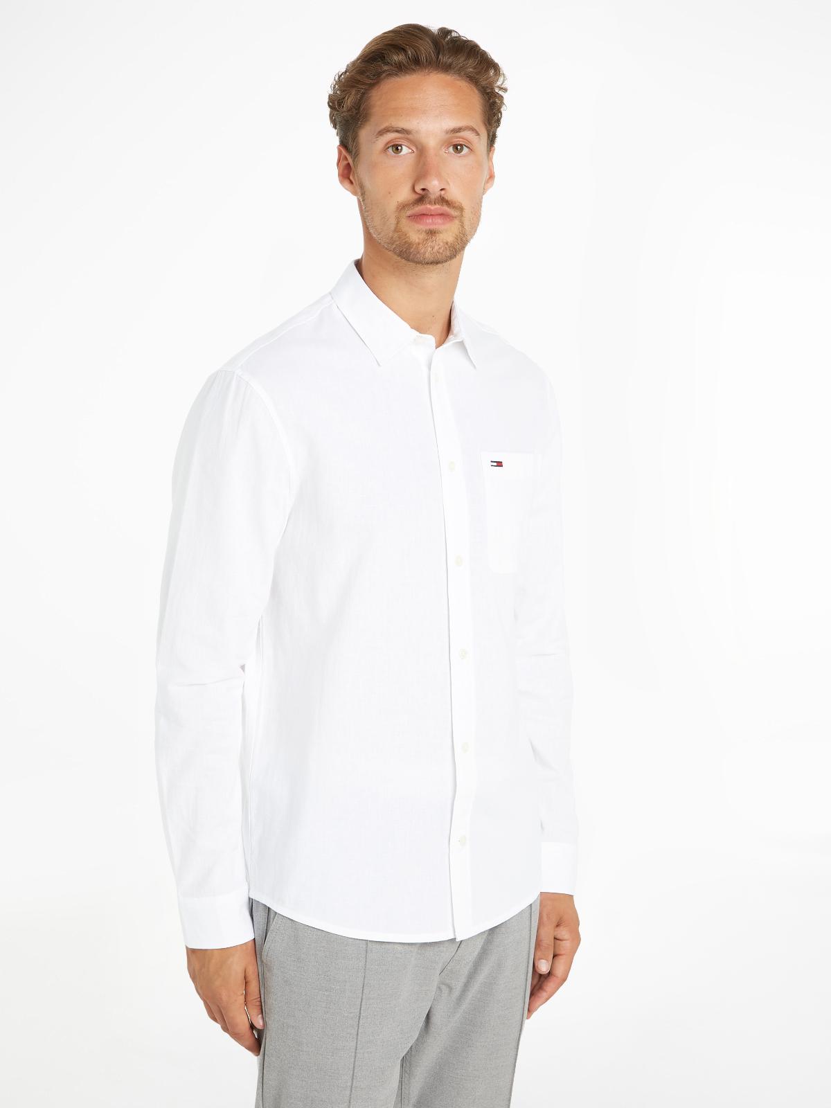 TJM Reg Linen Blend Shirt