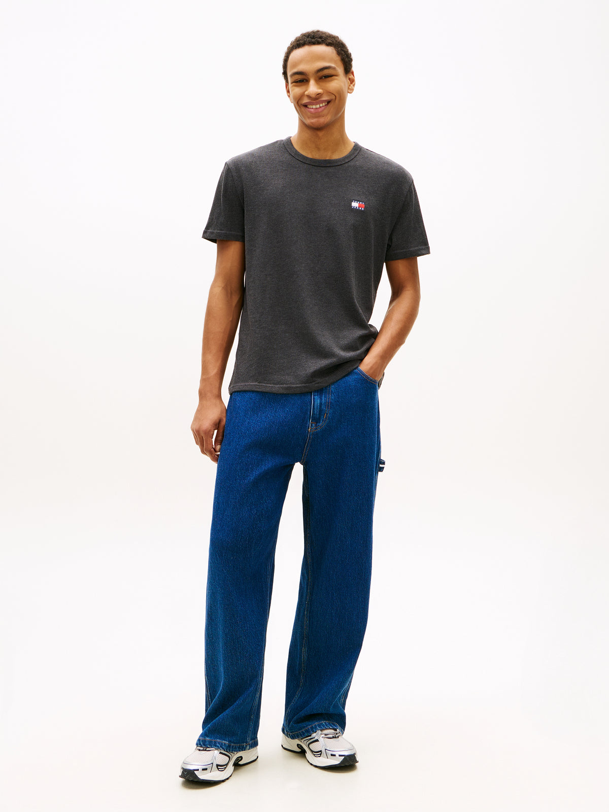 Tommy Jeans Tonal Tommy Badge Terry Hoody – Navy