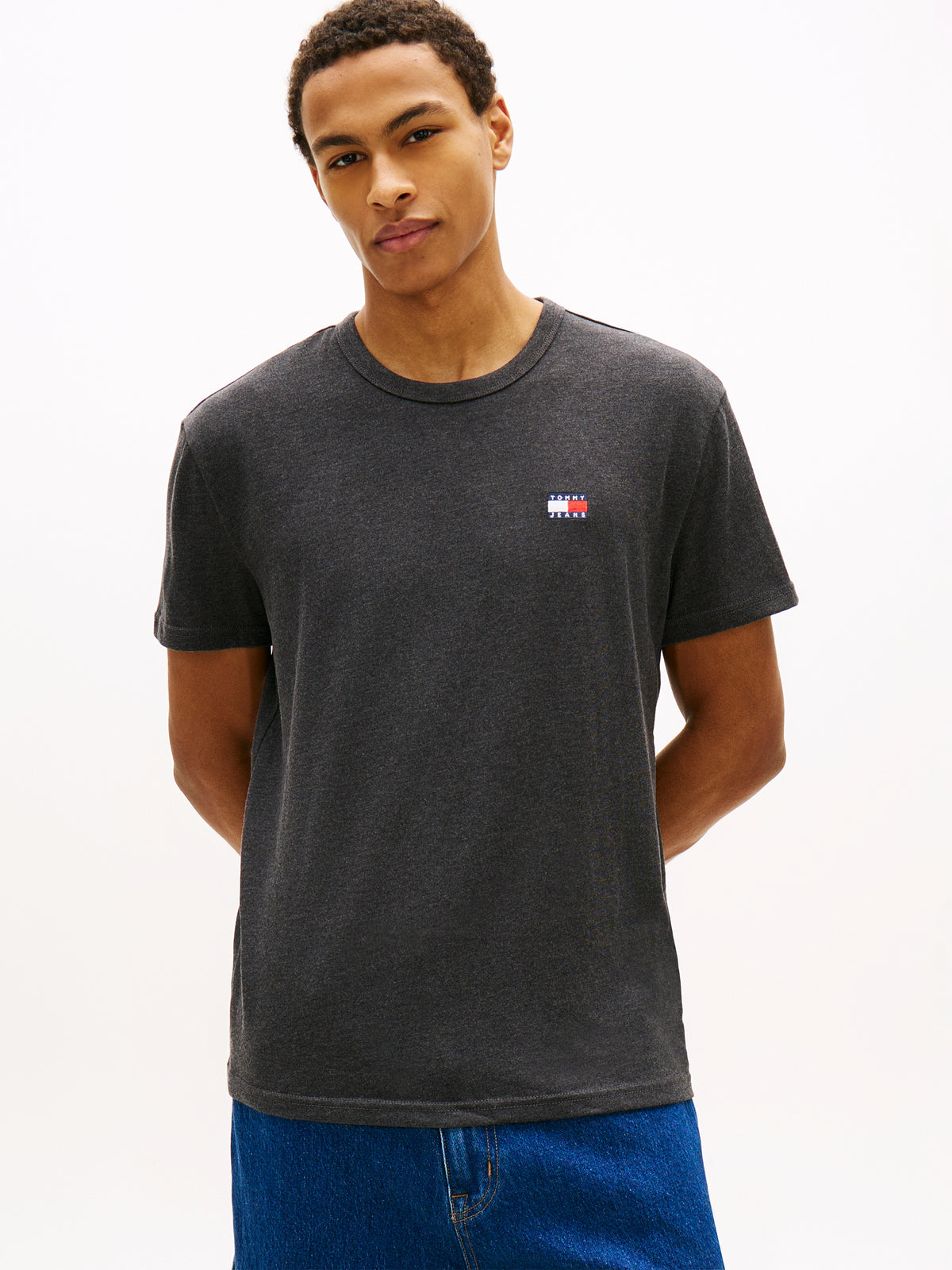 Tommy Jeans Tonal Tommy Badge Terry Hoody – Navy