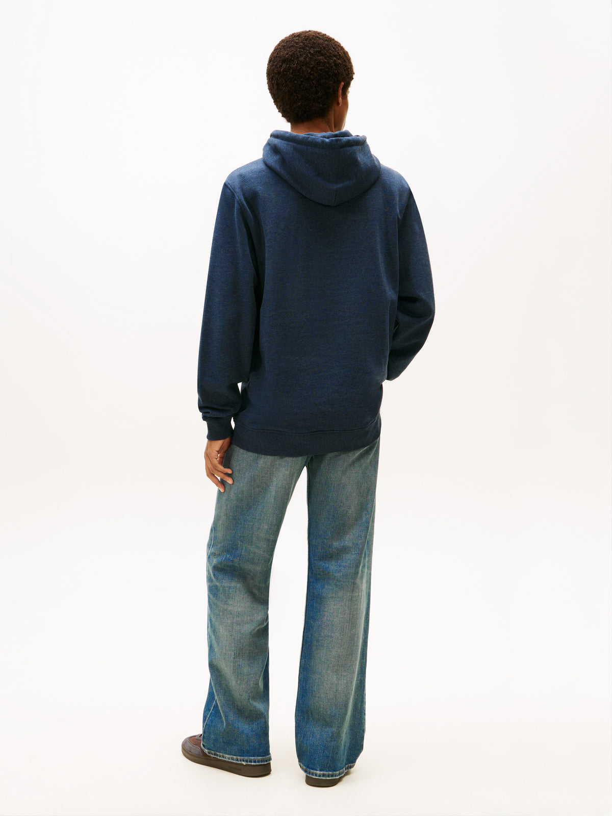 Tommy Jeans Regular Small Flag T-Shirt – Bright Blue