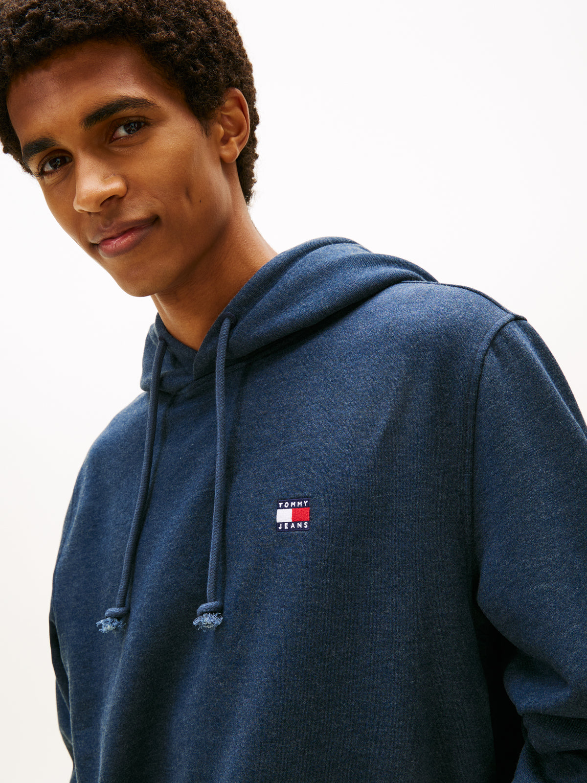 Tommy Jeans Regular Small Flag T-Shirt – Bright Blue