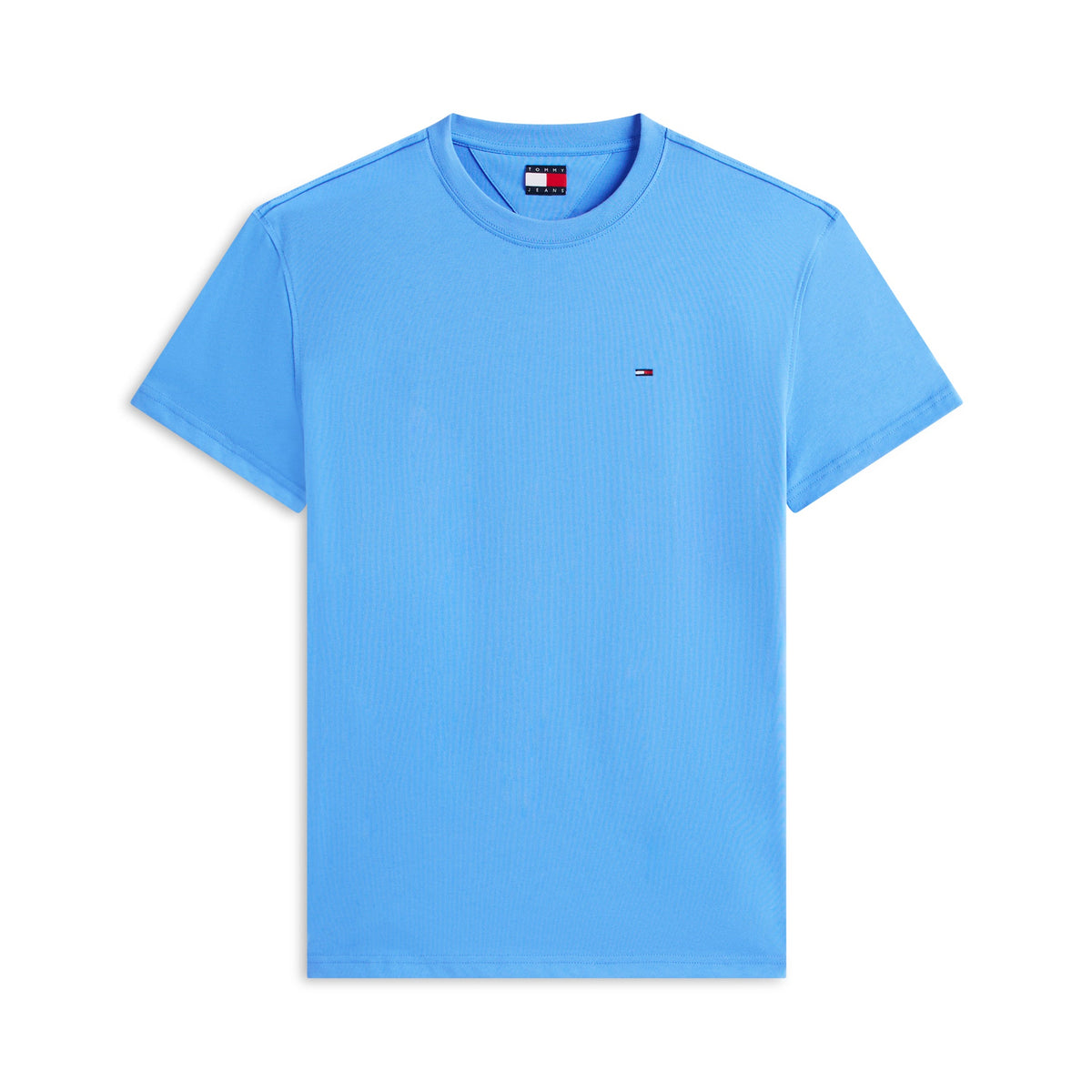 Tommy Jeans Regular Small Flag T-Shirt – Bright Blue