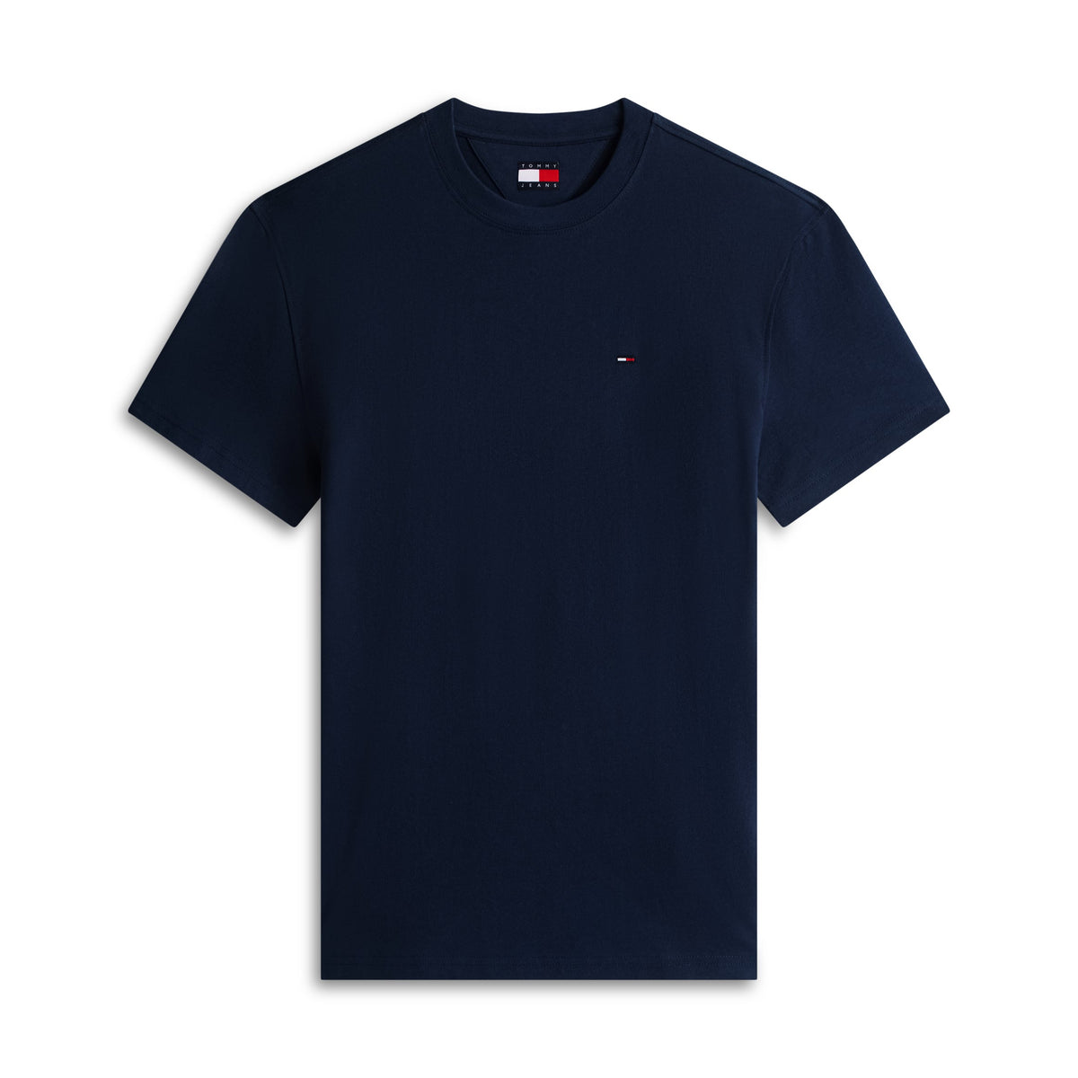 Tommy Jeans Regular Small Flag T-Shirt - Navy