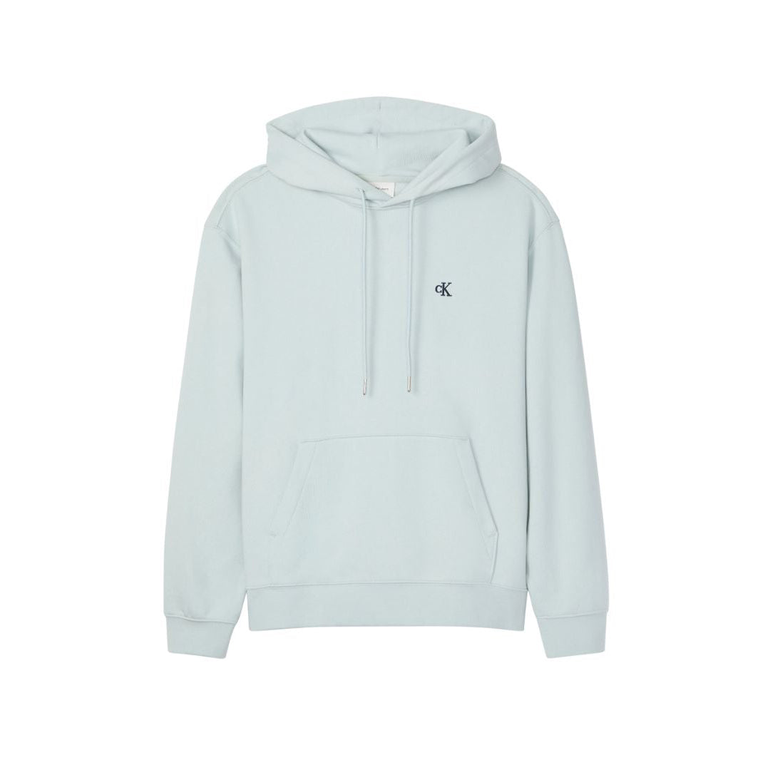 Terry monogram hood