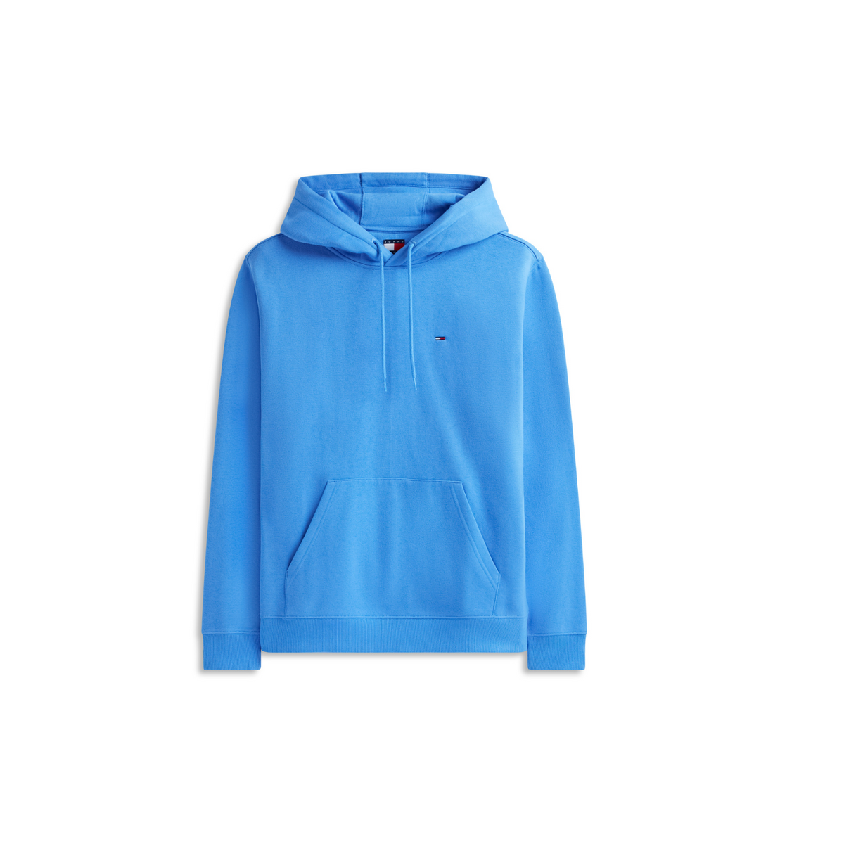 Tommy Jeans Tommy Flag Brushed Fleece Hoody – Blue