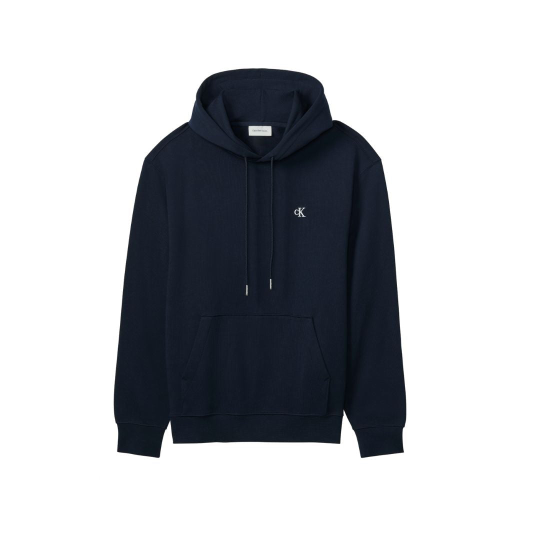 Terry monogram hood