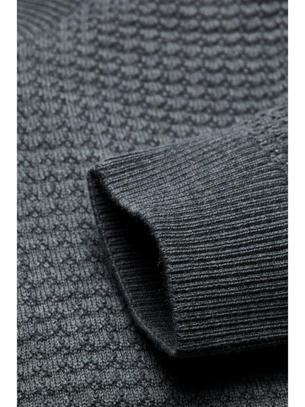 1/2 zip knit