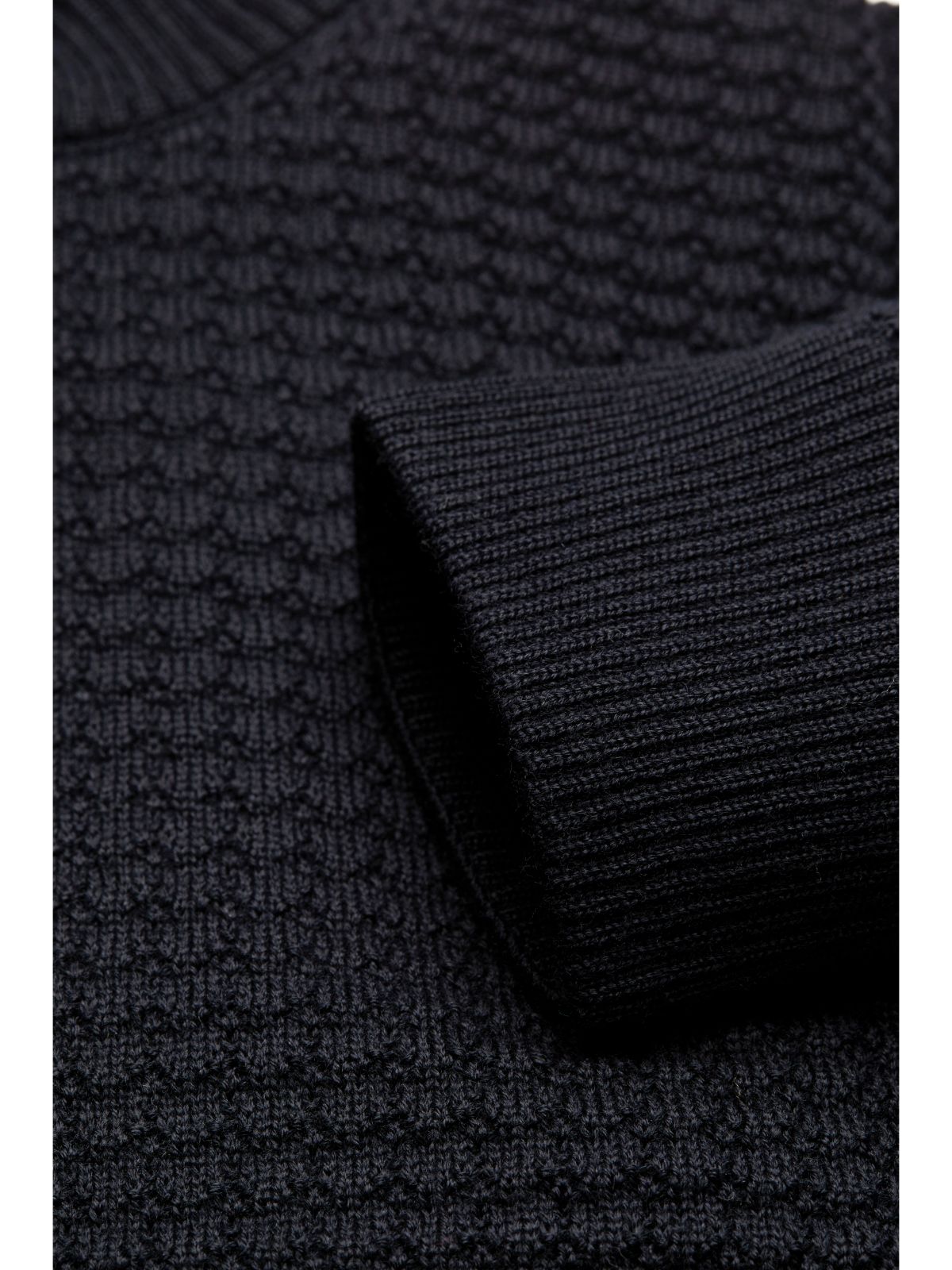 1/2 zip knit