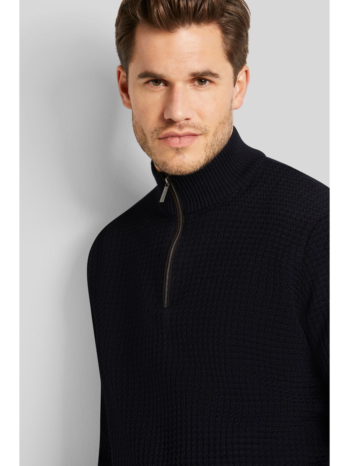 1/2 zip knit