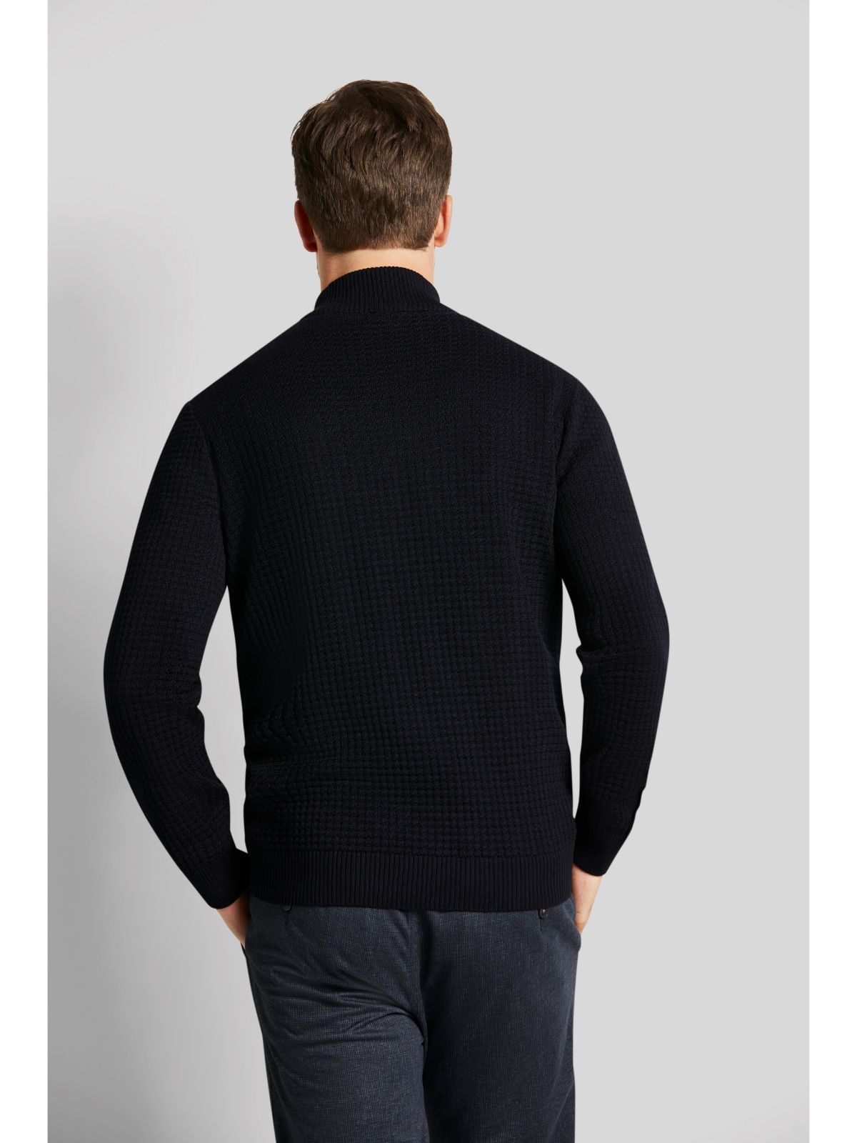 1/2 zip knit