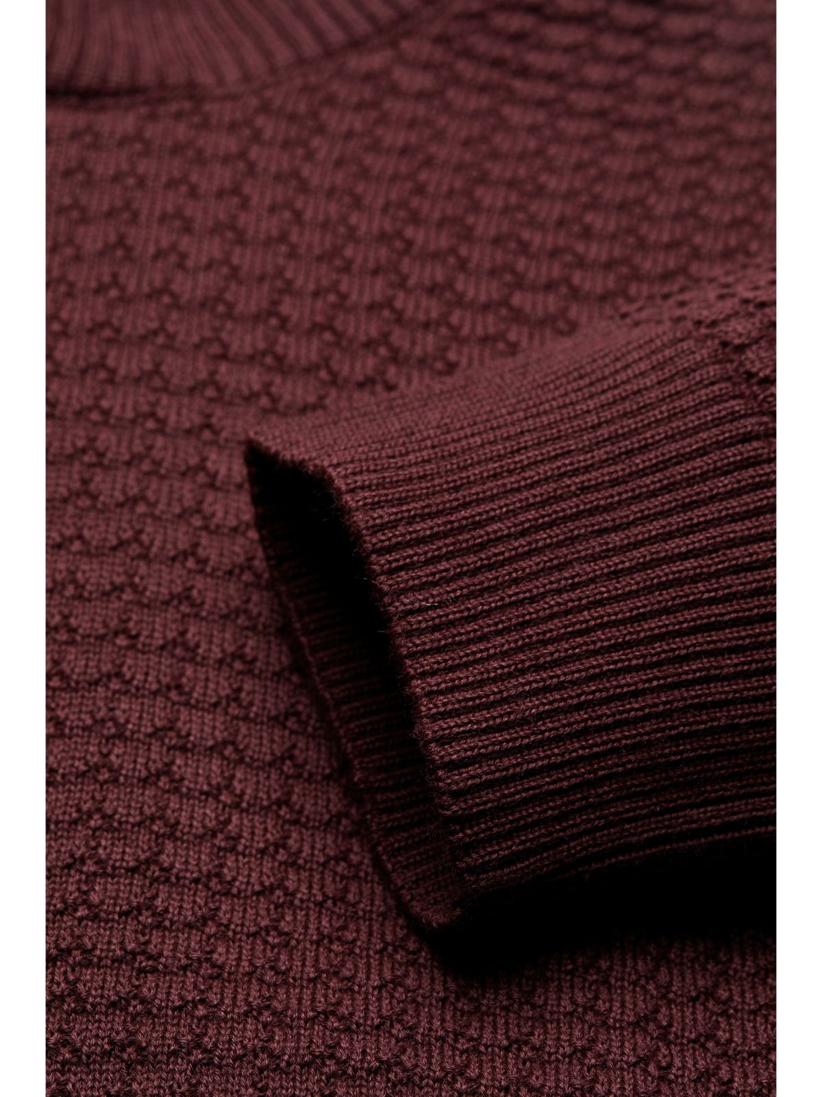 1/2 zip knit