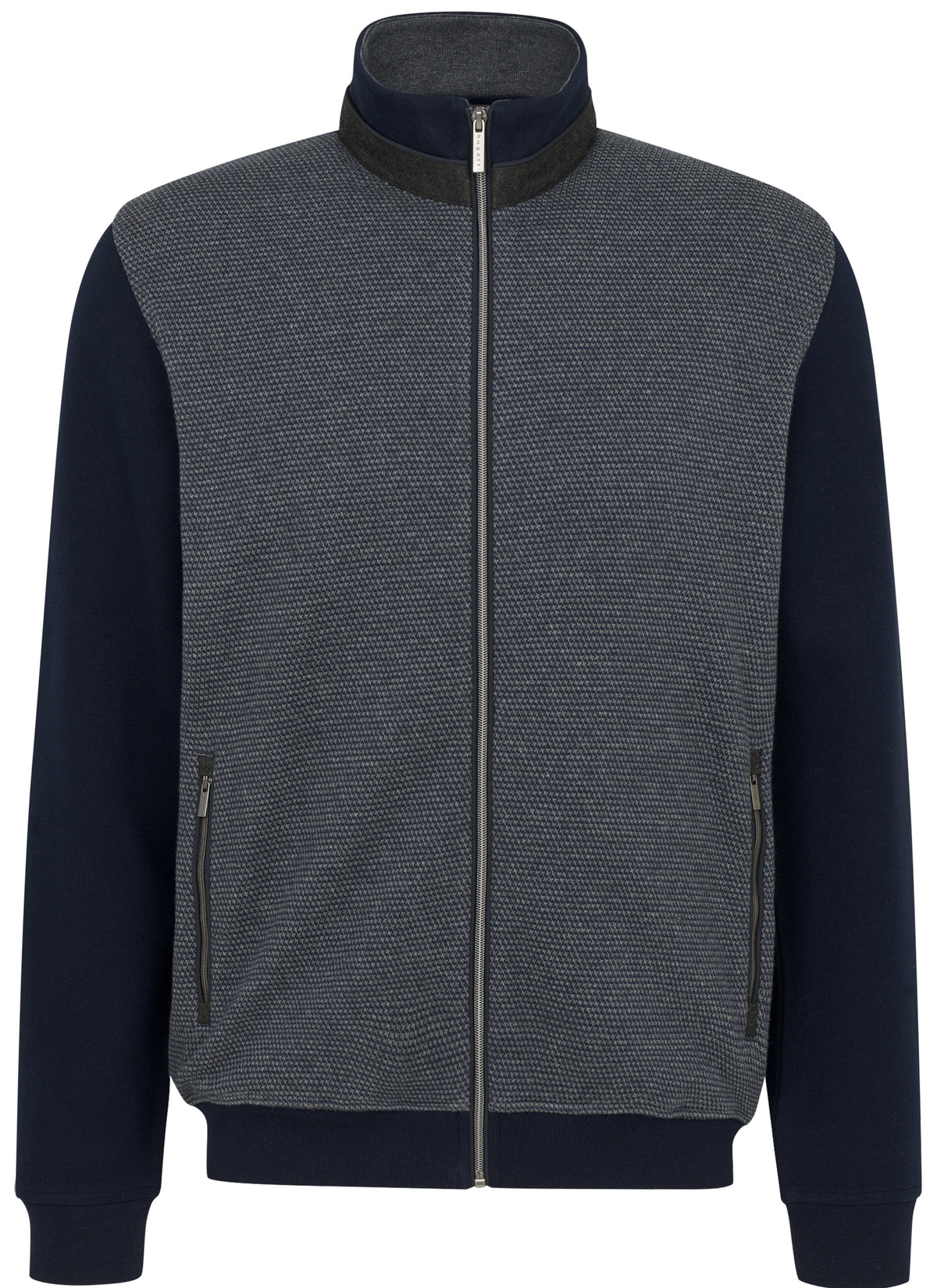 The Bugatti Full Zip Long Sleeve Top combines functionality with modern style, making it a versatile addition to your wardrobe.