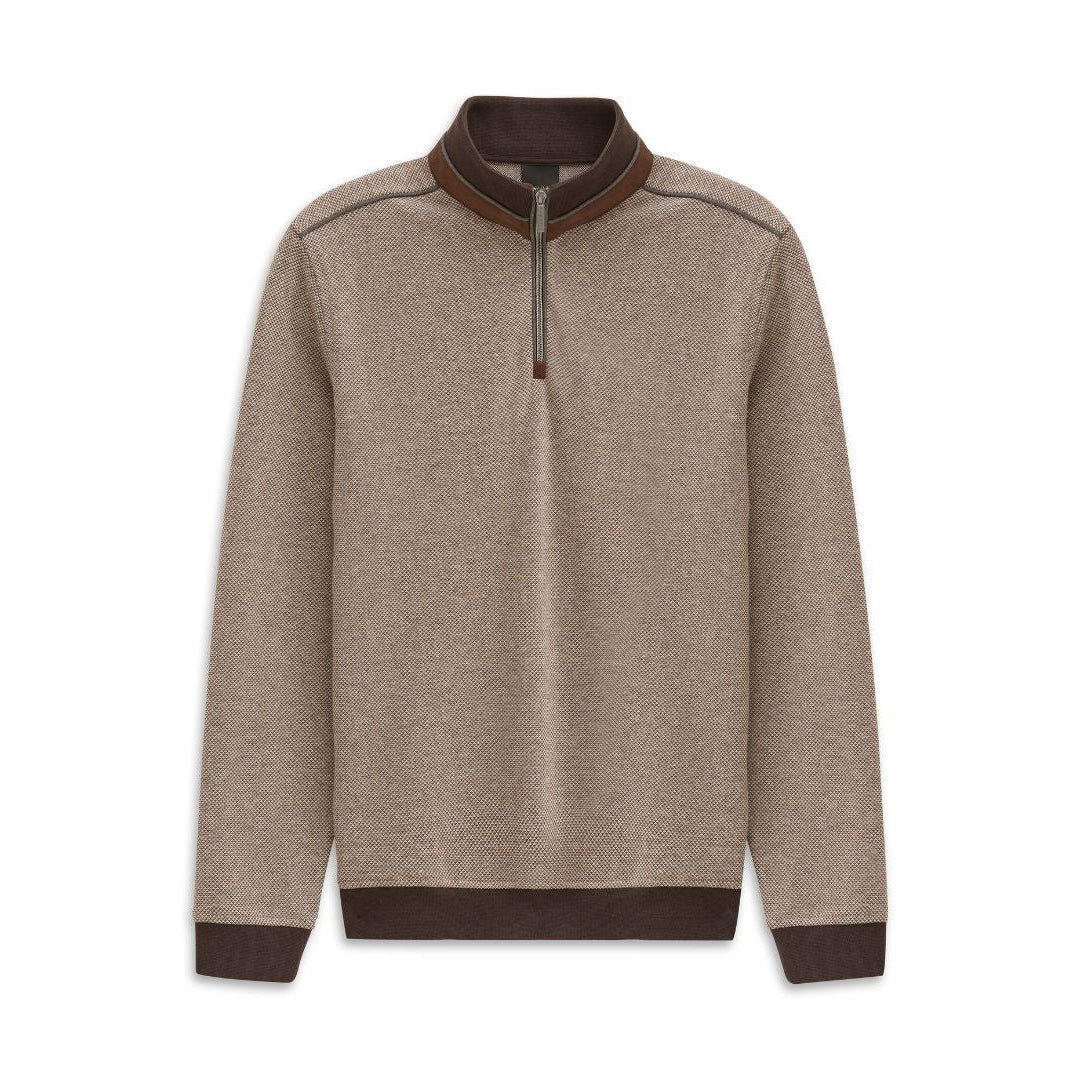 Bugatti Knitted Pullover in Brown
