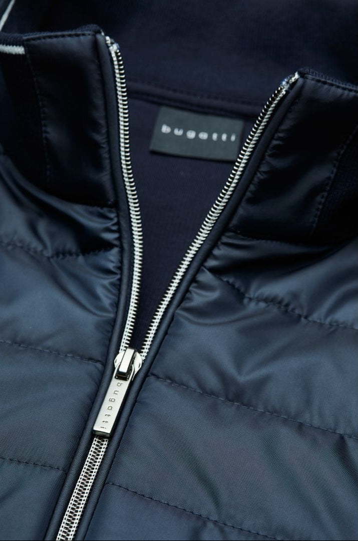 Bugatti Sweat Jacket in Navy