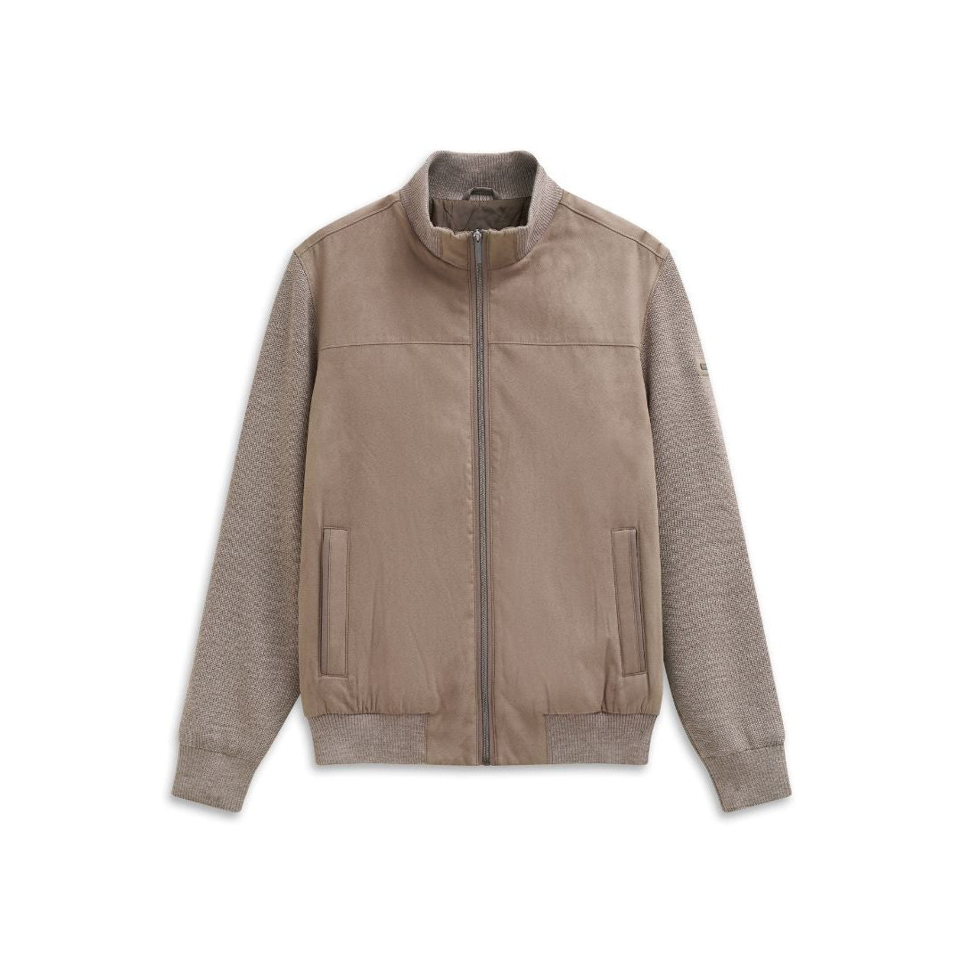 Bugatti Knitted Cardigan Jacket in Beige