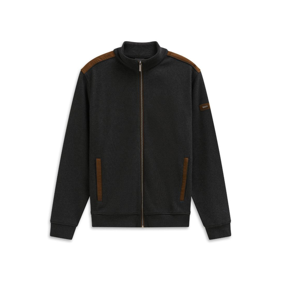 Bugatti Sweat Jacket in Grey