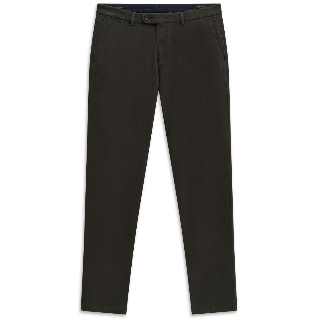 Bugatti Cashmere-Feel Chino Pants in Grey