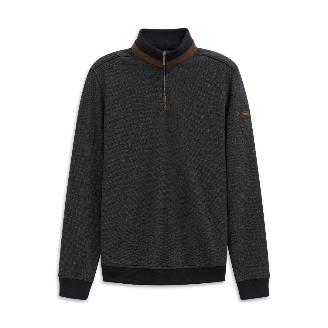 Bugatti Knitted Pullover in Black