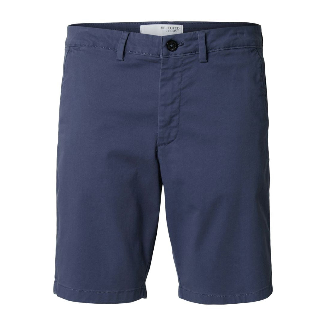 Selected Homme Chino Shorts in Blue