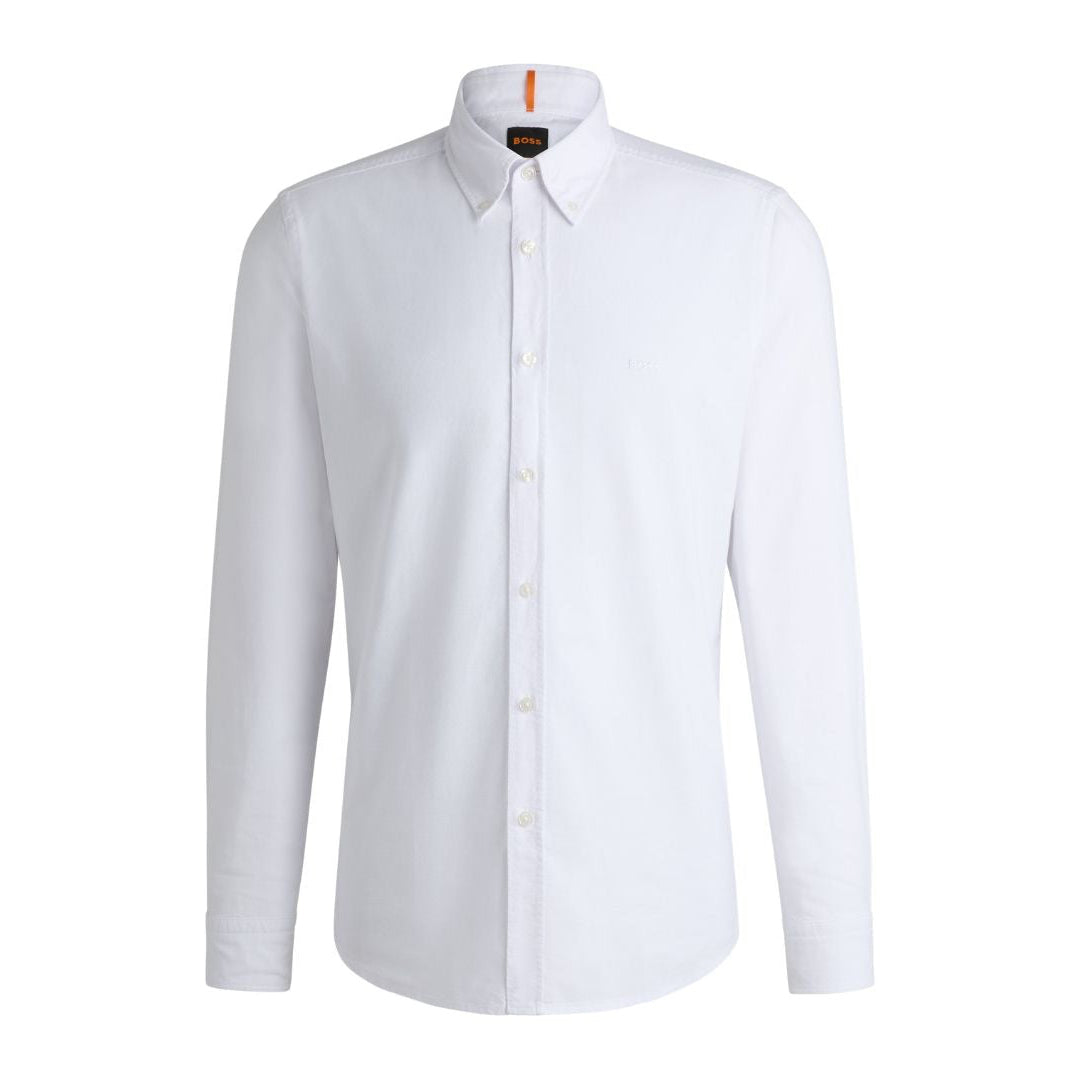 Men’s BOSS Long-Sleeve Cotton Shirt