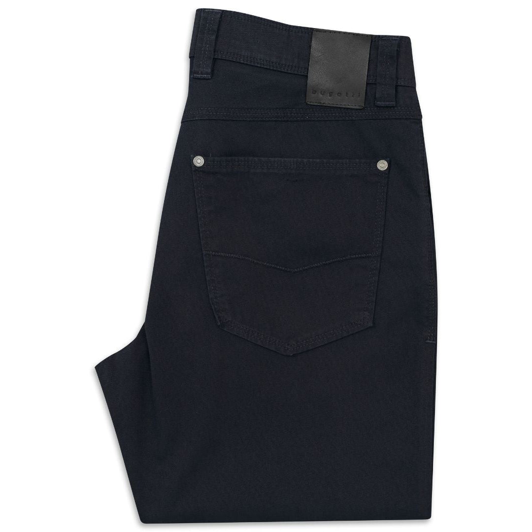 Men’s Blue Cotton Stretch Slacks
