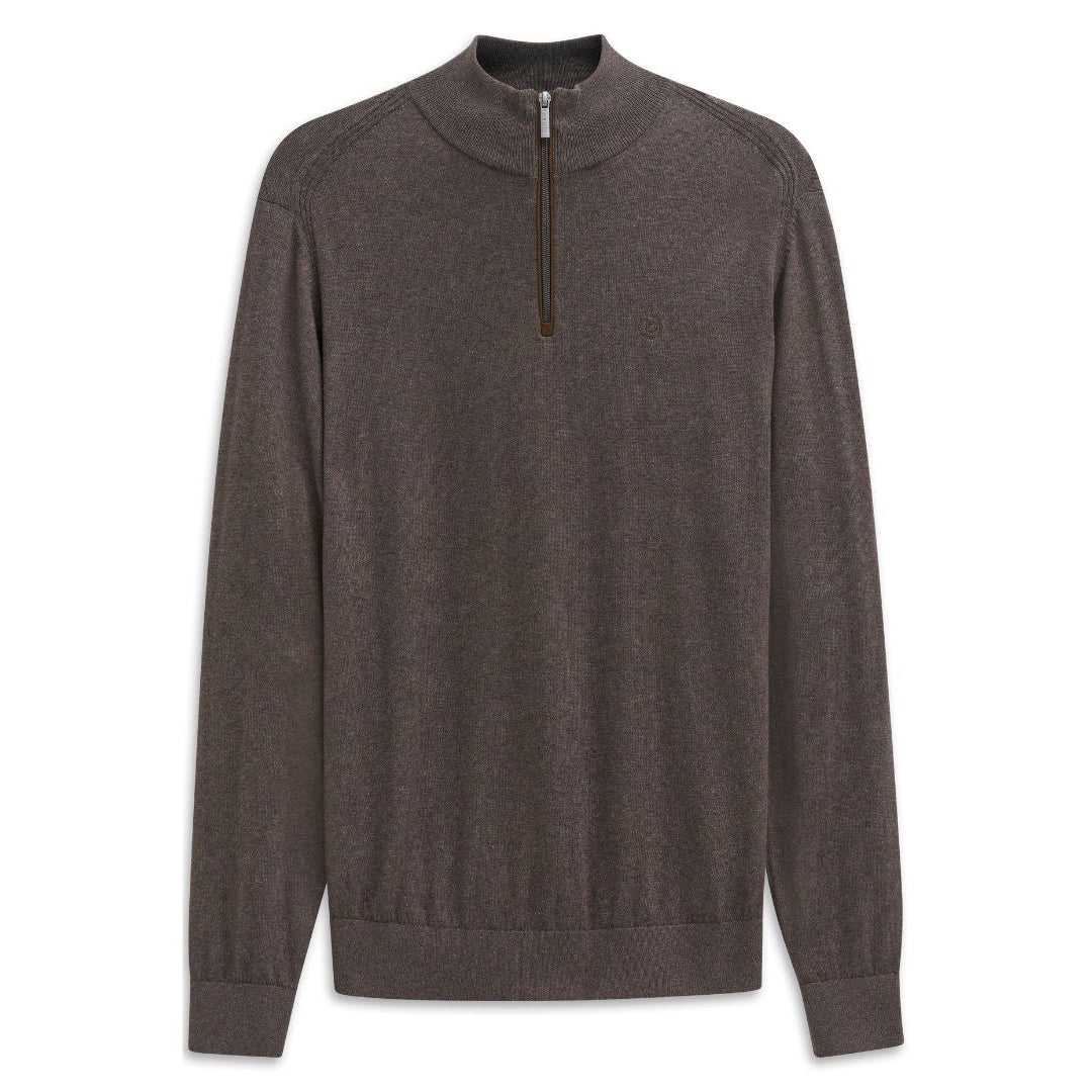 Bugatti Knitted Pullover in Brown