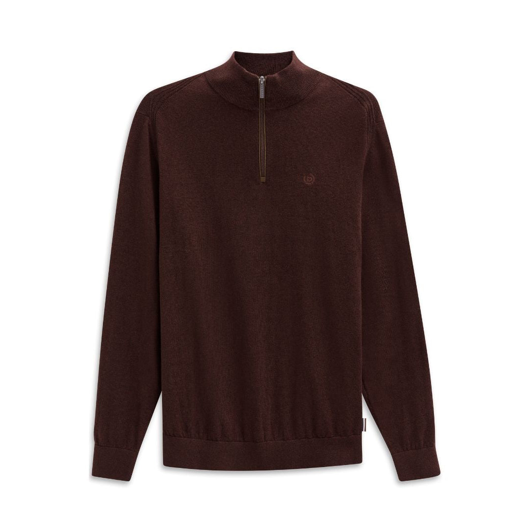 Bugatti Knitted Pullover in Wine