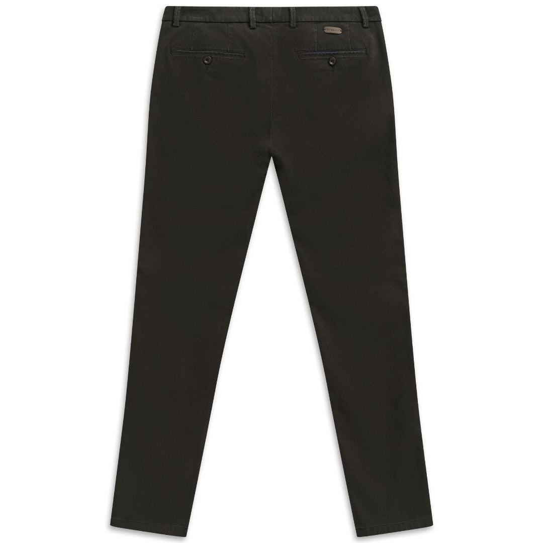 Bugatti Cashmere-Feel Chino Pants in Grey
