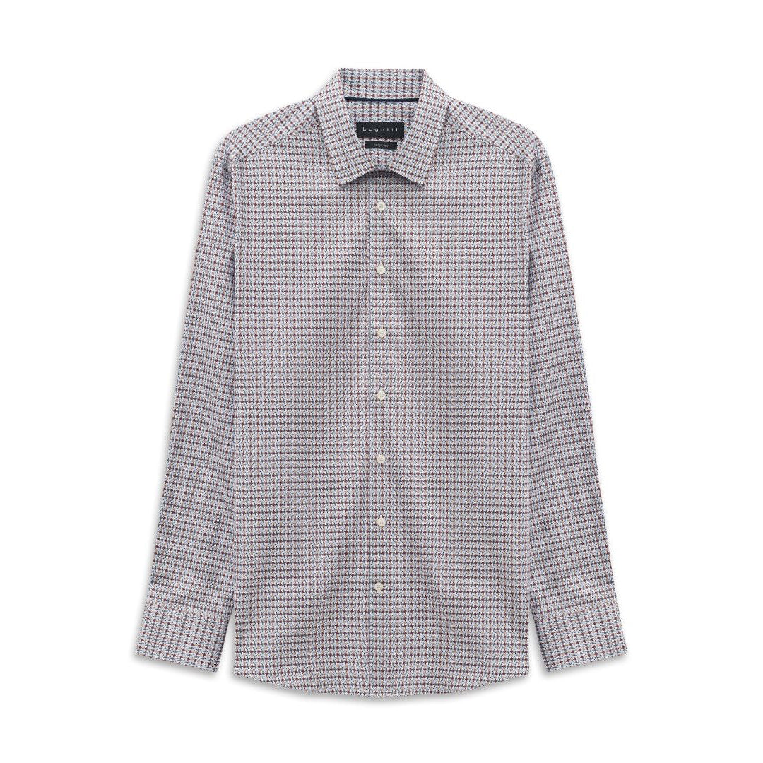 Men’s Bugatti Wine Shirt