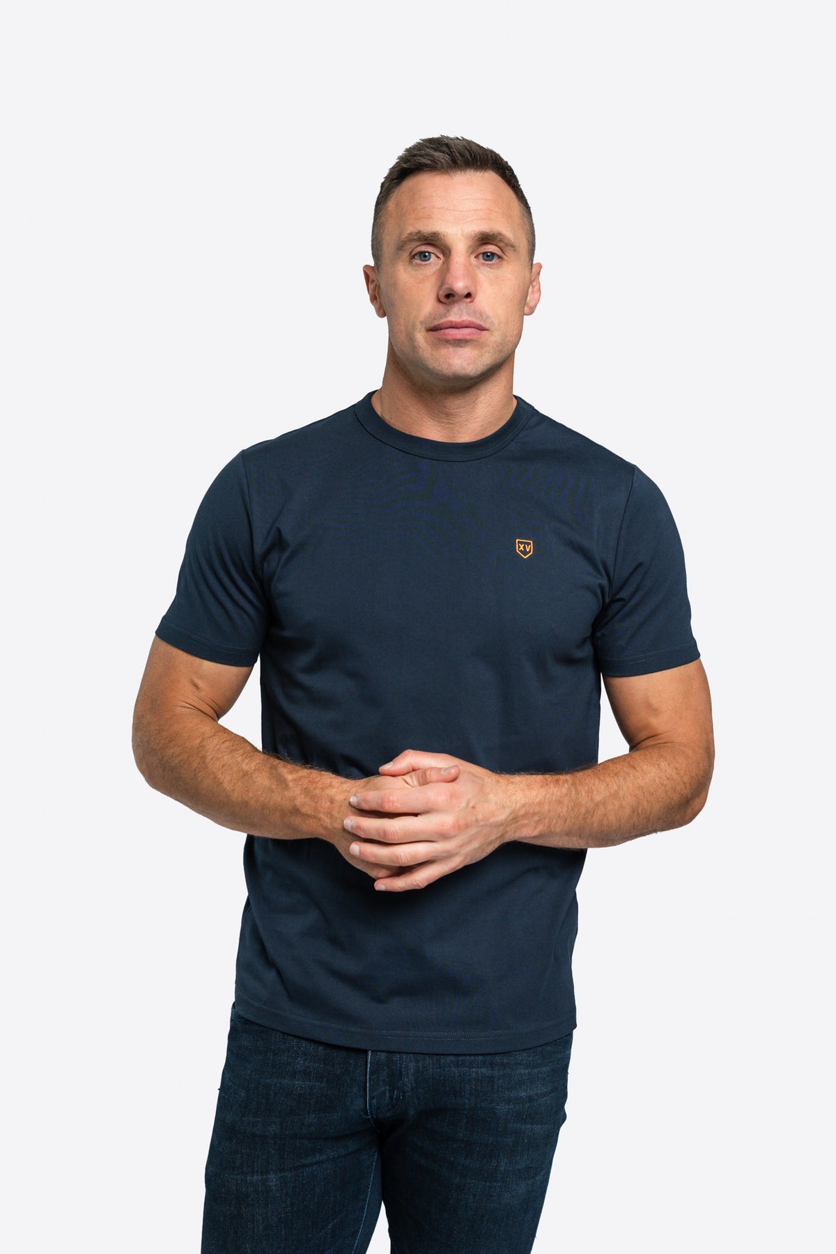  XV Kings Golden Eagles Tee is a stylish and comfortable staple, perfect for casual wear. Crafted from premium fabric, this short sleeve crew neck t-shirt offers a soft and breathable feel, ideal for all-day comfort. Featuring modern branding and a sleek fit, this tee pairs effortlessly with jeans, chinos, or shorts, making it a versatile addition to your wardrobe.